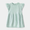 Baby Girl Sweater Dress - Green