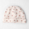Baby Girl Organic Cotton Rib Cap in Strawberry 9 Baby Girl Organic Cotton Rib Cap in Strawberry