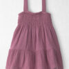 Baby Girl Organic Cotton Smocked Gauze Dress 8 Baby Girl Organic Cotton Smocked Gauze Dress