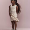 Toddler Girl Crochet Cover Up - Cream 4 Toddler Girl Crochet Cover Up - Cream