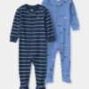 Toddler Boy 2-Pack Boat Snug Fit 1-Piece Pajama - Blue