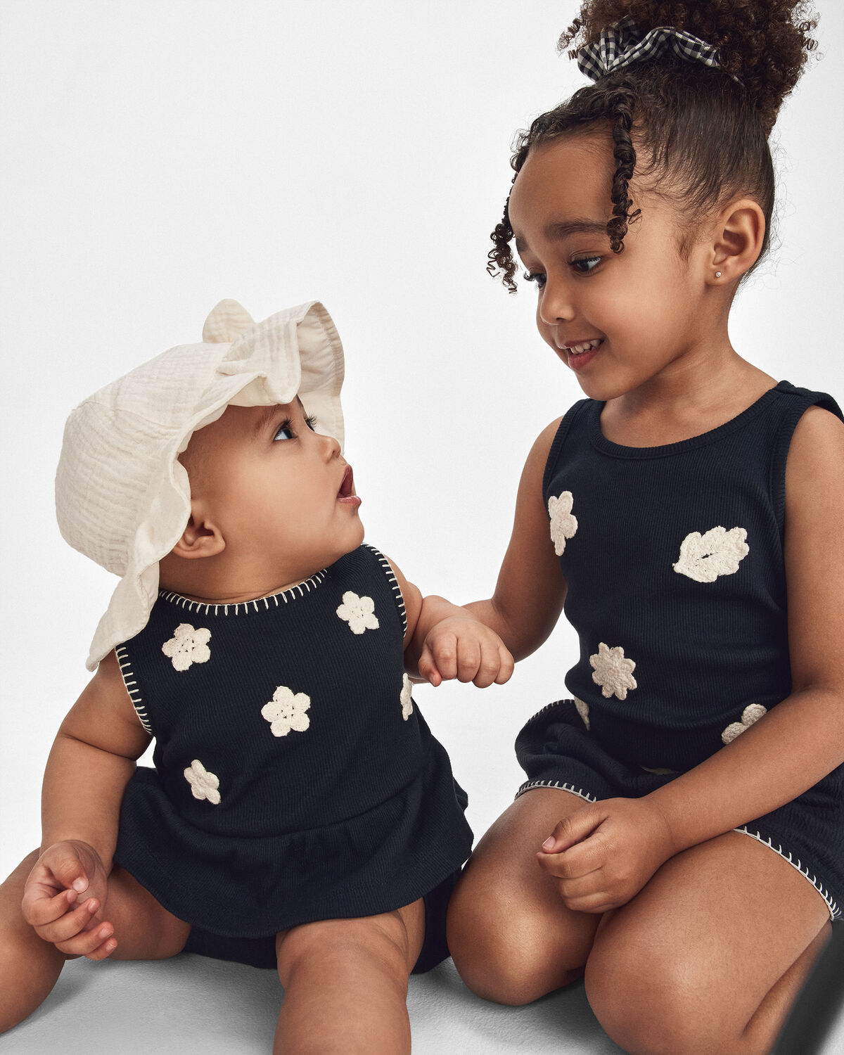 Toddler Girl Crinkle Shorts - Black 4 Toddler Girl Crinkle Shorts - Black
