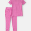 Toddler Girl PurelySoft Short-Sleeve Snug Fit 2-Piece Pajama Set - Pink 9 Toddler Girl PurelySoft Short-Sleeve Snug Fit 2-Piece Pajama Set - Pink