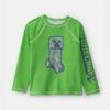 Boys Minecraft® Rashguard - Green