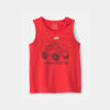 Toddler 'Going Places' Beach Graphic Tank - Orange