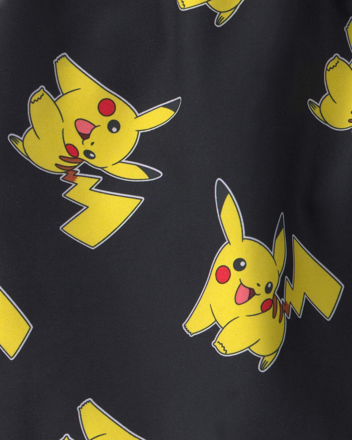 Boys Pokémon Swim Trunks - Black/Yellow 3 Boys Pokémon Swim Trunks - Black/Yellow