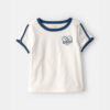 Girls 'Club Sporty' Active Top - White