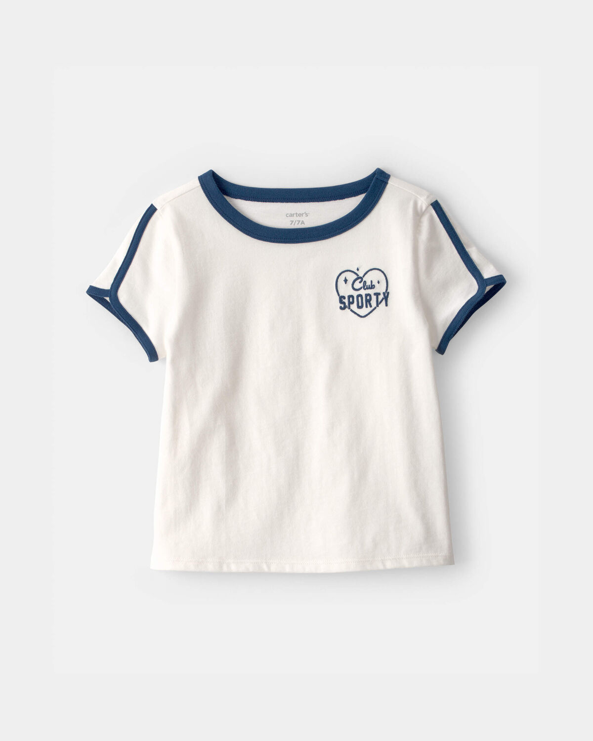 Girls 'Club Sporty' Active Top - White 1 Girls 'Club Sporty' Active Top - White