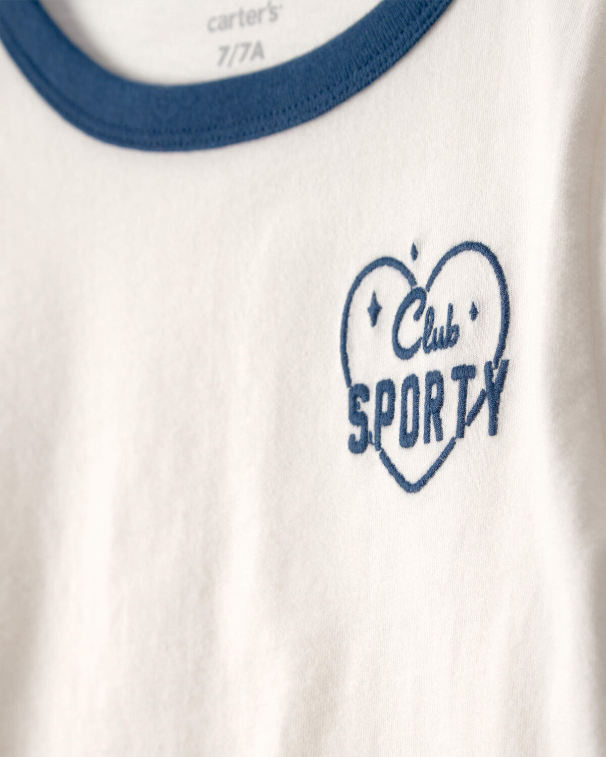 Girls 'Club Sporty' Active Top - White 2 Girls 'Club Sporty' Active Top - White