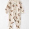 Baby Organic Cotton Sleep & Play in Gingerbread Cookie Pajamas