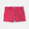 Girls Stretch Twill Shorts - Red