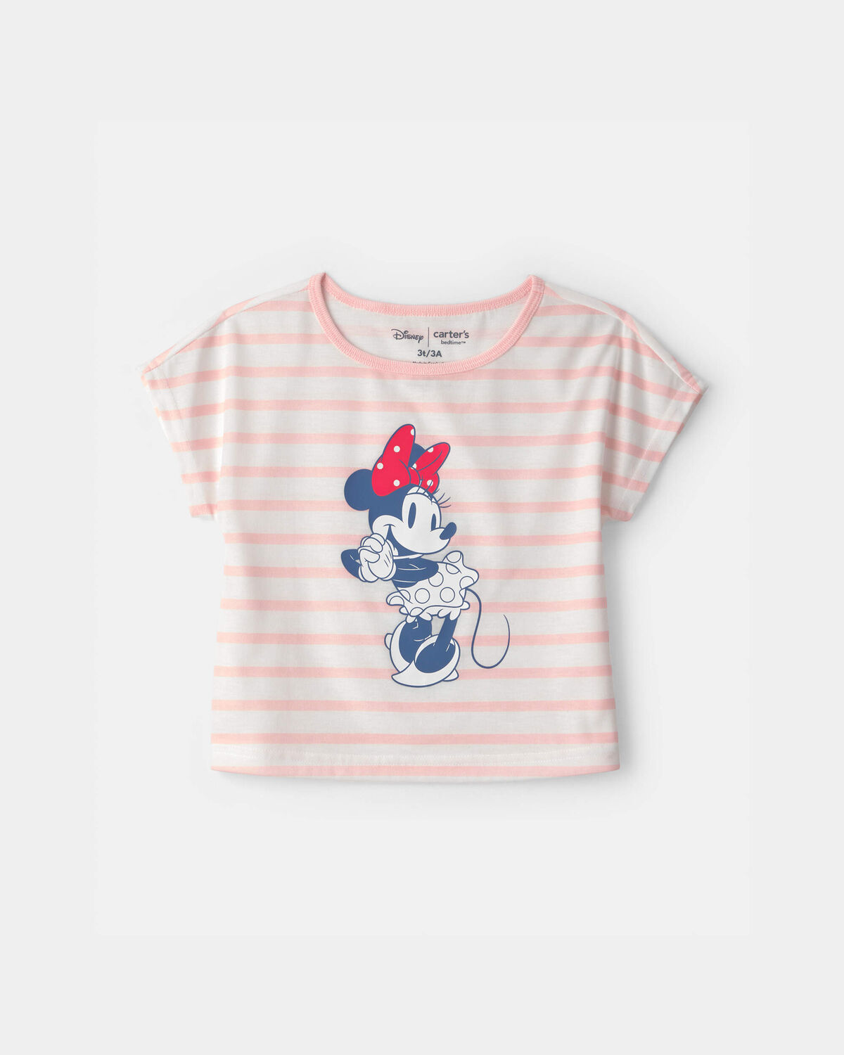 Toddler Girl 2-Piece Disney© Minnie Mouse Short-Sleeve Pajama Set 2 Toddler Girl 2-Piece Disney© Minnie Mouse Short-Sleeve Pajama Set