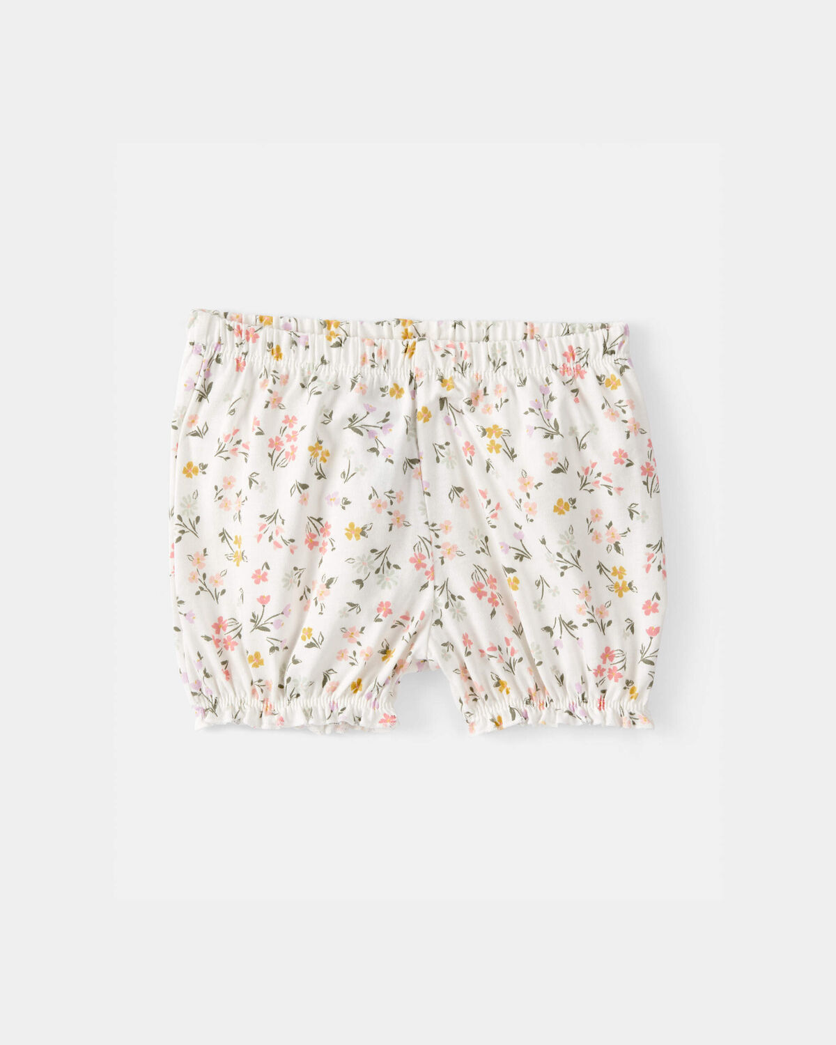 Baby Girl 3-Piece Floral Outfit Set - White/Green 8 Baby Girl 3-Piece Floral Outfit Set - White/Green