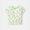 Girls Cherry Top - Green