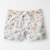 Toddler Boy Recycled Swim Trunks in Tropical Paradise