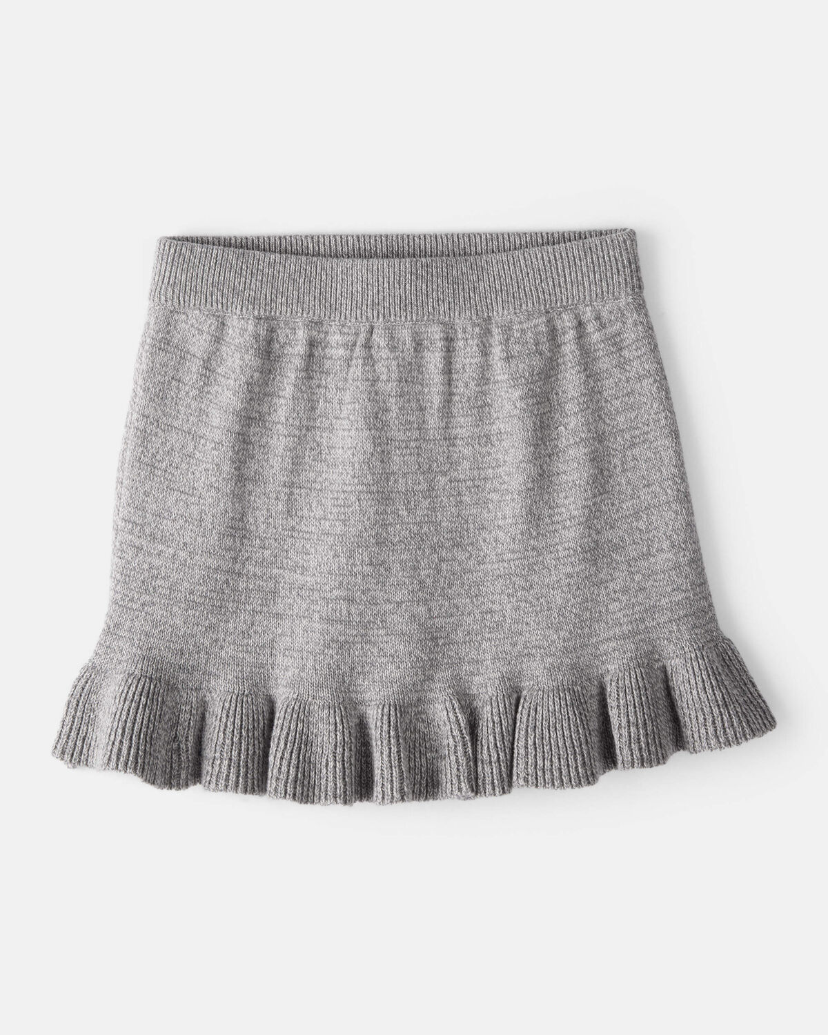 Toddler Girl 100% Cotton Skirt - Grey