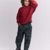 Toddler Boy Pull-On Pant in Plaid - Dark Green 19 Toddler Boy Pull-On Pant in Plaid - Dark Green
