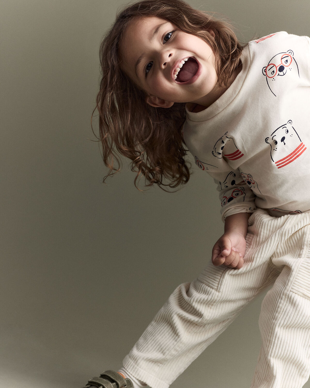 Toddler Boy Corduroy Pocket Pant - Cream 5 Toddler Boy Corduroy Pocket Pant - Cream