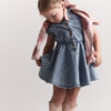 Toddler Girl Avenue Twirl™ Denim Dress in Avenue Wash - Blue