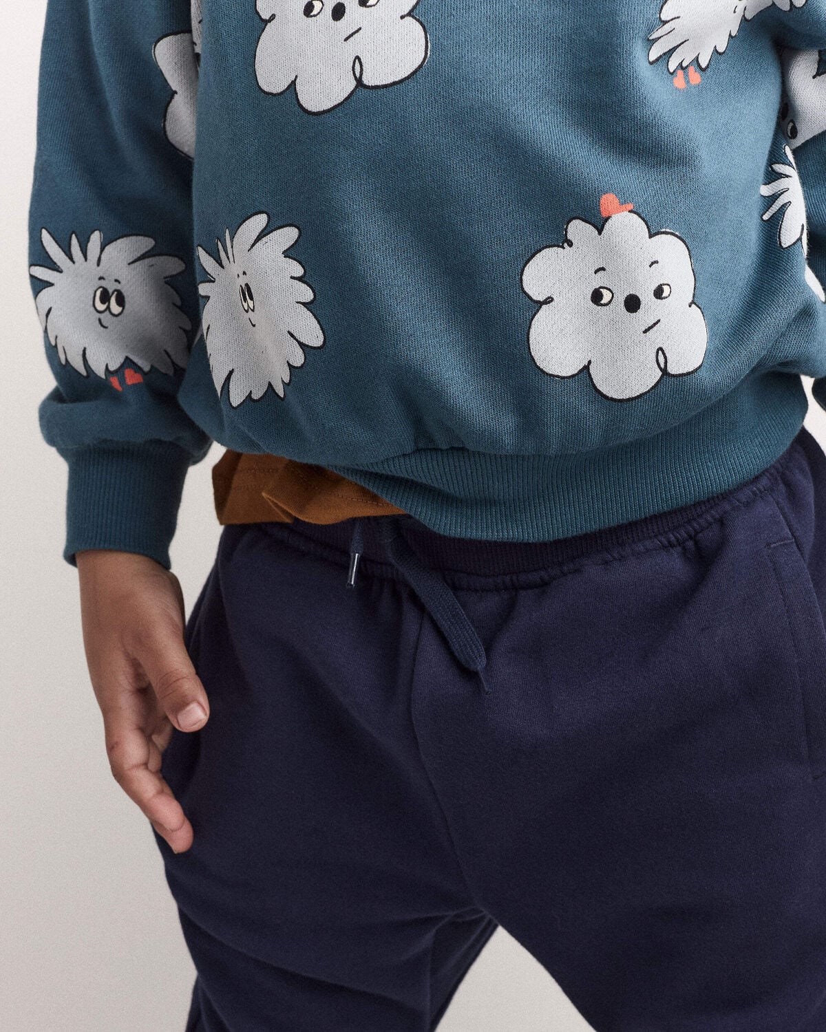 Toddler Squish Otter Sweatshirt™ - Deep Teal 9 Toddler Squish Otter Sweatshirt™ - Deep Teal