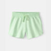 Girls French Terry Shorts - Green