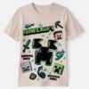 Boys Minecraft® Short-Sleeve Graphic Tee - Tan 6 Boys Minecraft® Short-Sleeve Graphic Tee - Tan