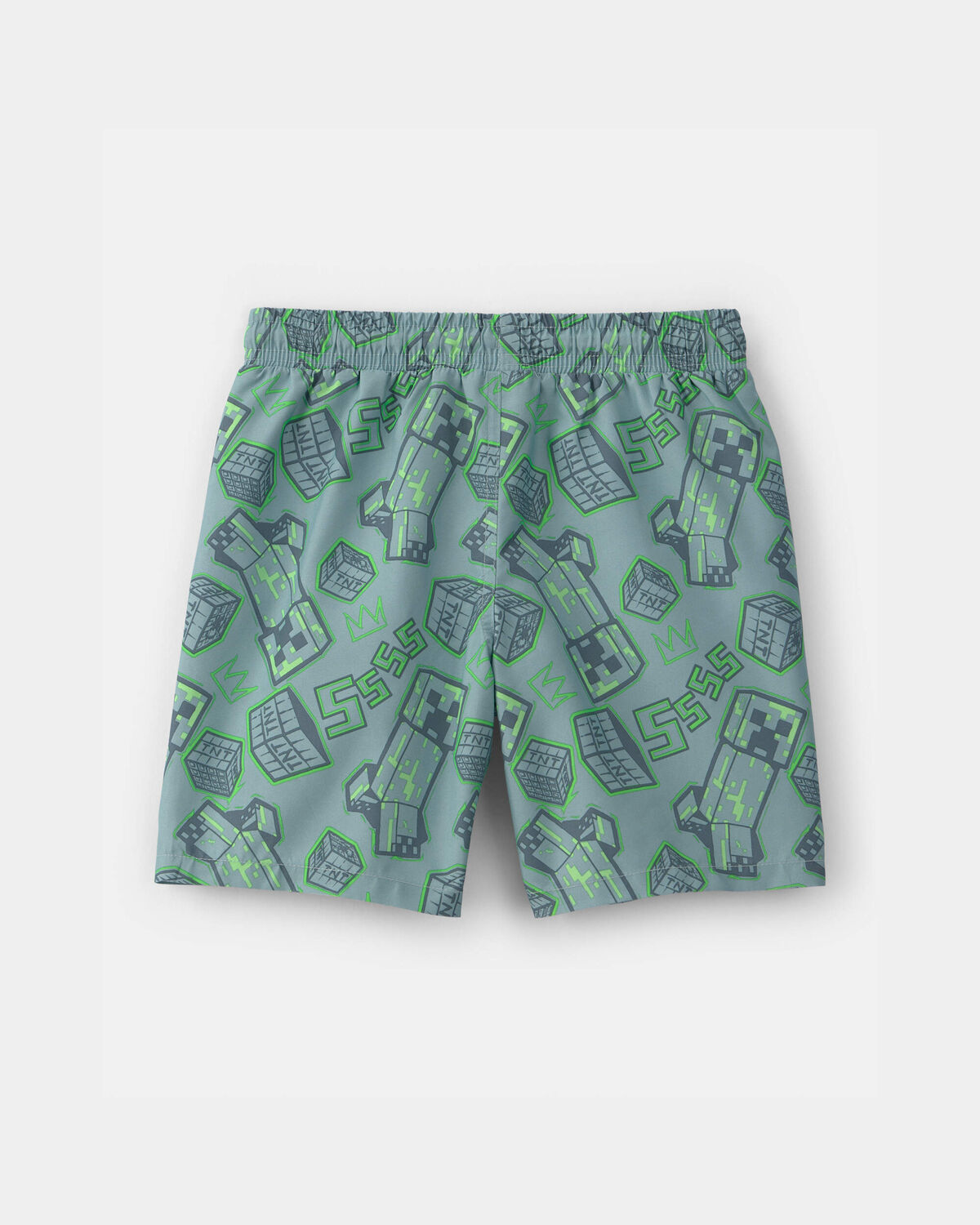 Boys Minecraft® Swim Trunks - Green