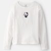 Girls Hello Kitty® Long-Sleeve Top - White