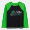 Boys Minecraft® Long-Sleeve Rashguard Swim Top - Green