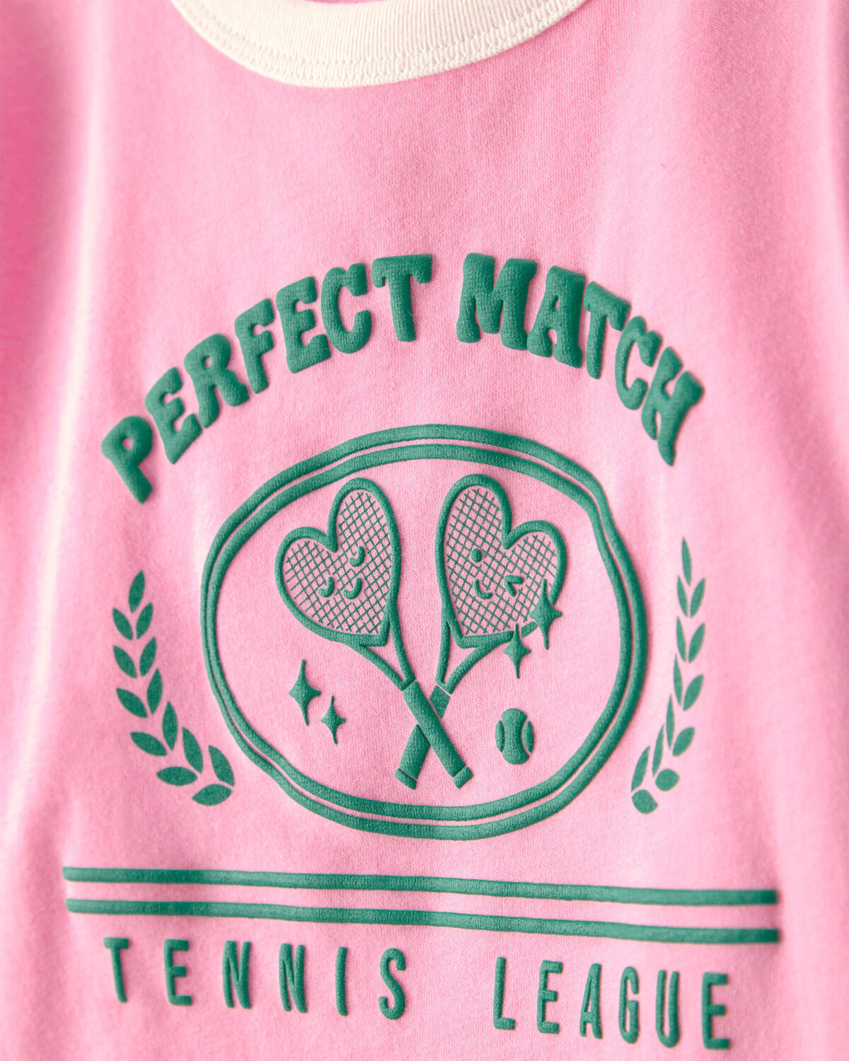 Girls 'Perfect Match' Tennis Active Top - Pink 2 Girls 'Perfect Match' Tennis Active Top - Pink