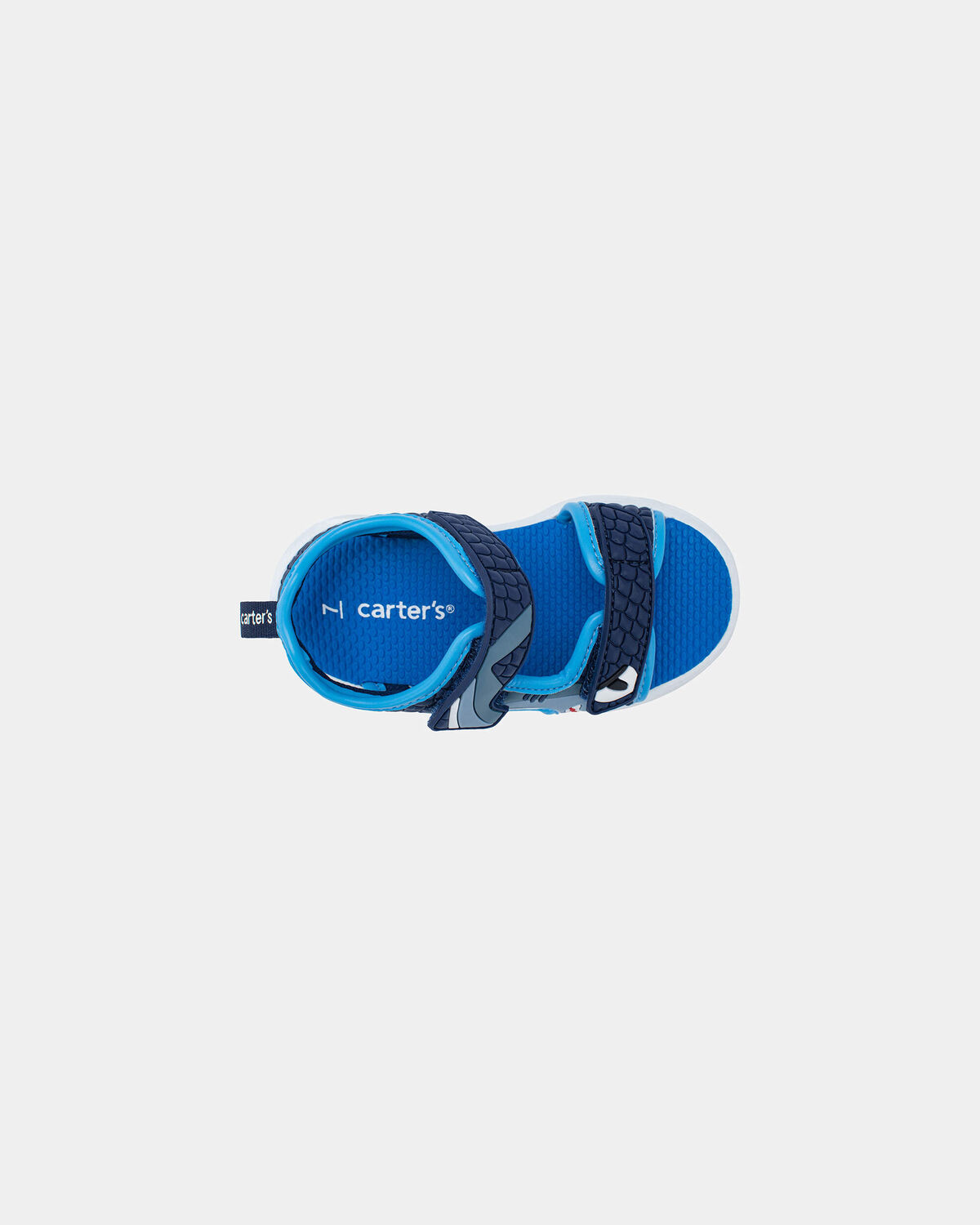 Toddler Boy Shark Light Up Sandals - Blue 4 Toddler Boy Shark Light Up Sandals - Blue