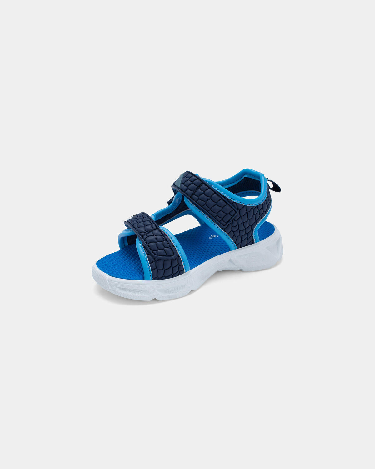 Toddler Boy Shark Light Up Sandals - Blue 6 Toddler Boy Shark Light Up Sandals - Blue