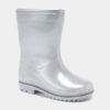 Toddler Girl Rain Boots - Silver