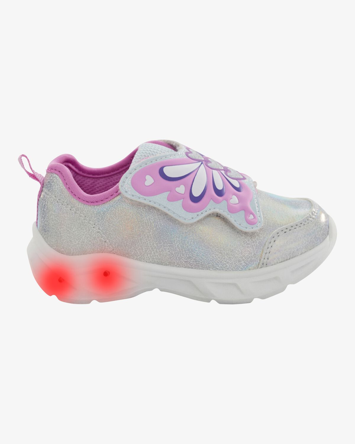 Toddler Butterfly Light-Up Sneakers