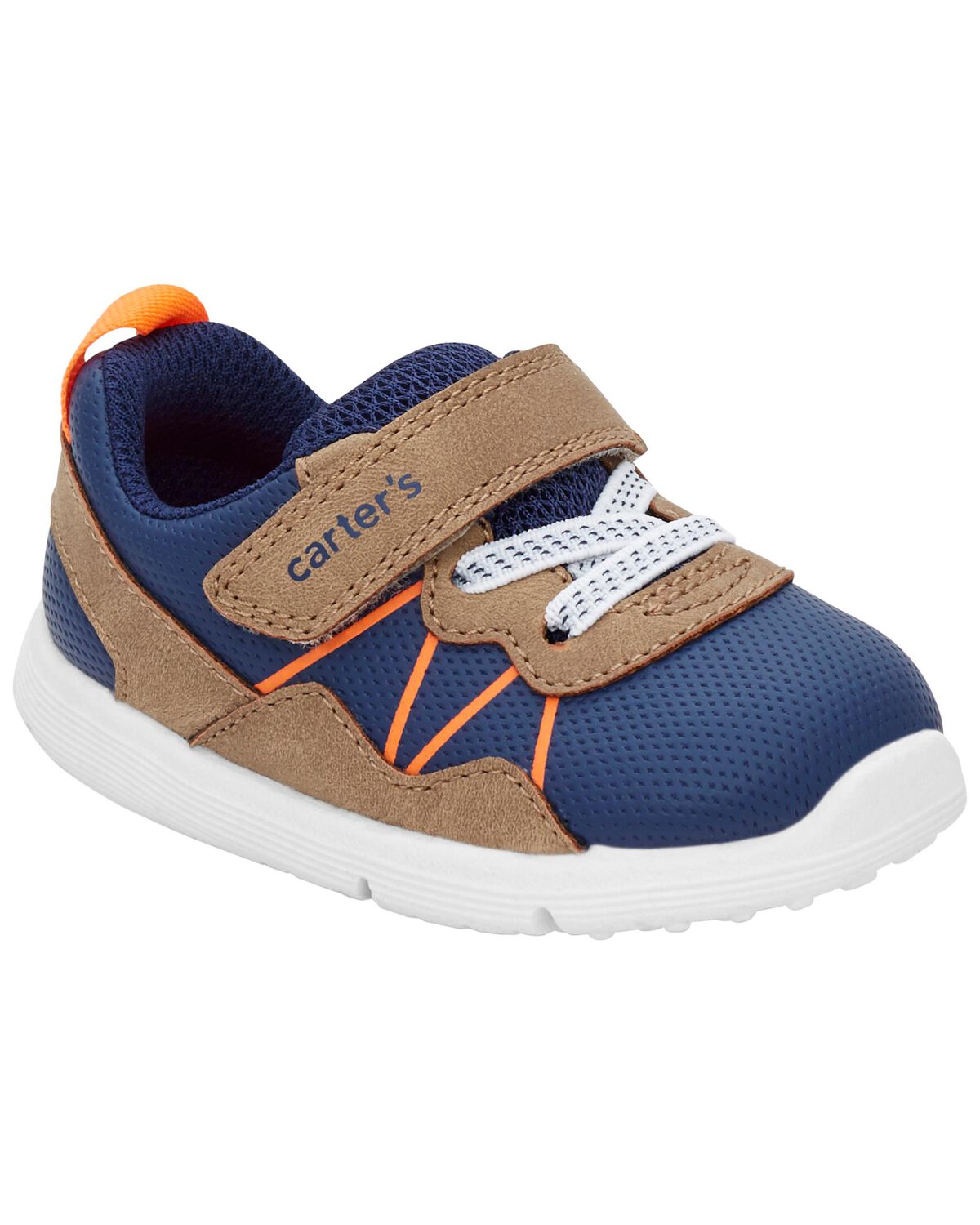 Every Step® First Walker Athletic Sneakers - Navy 1 Every Step® First Walker Athletic Sneakers - Navy