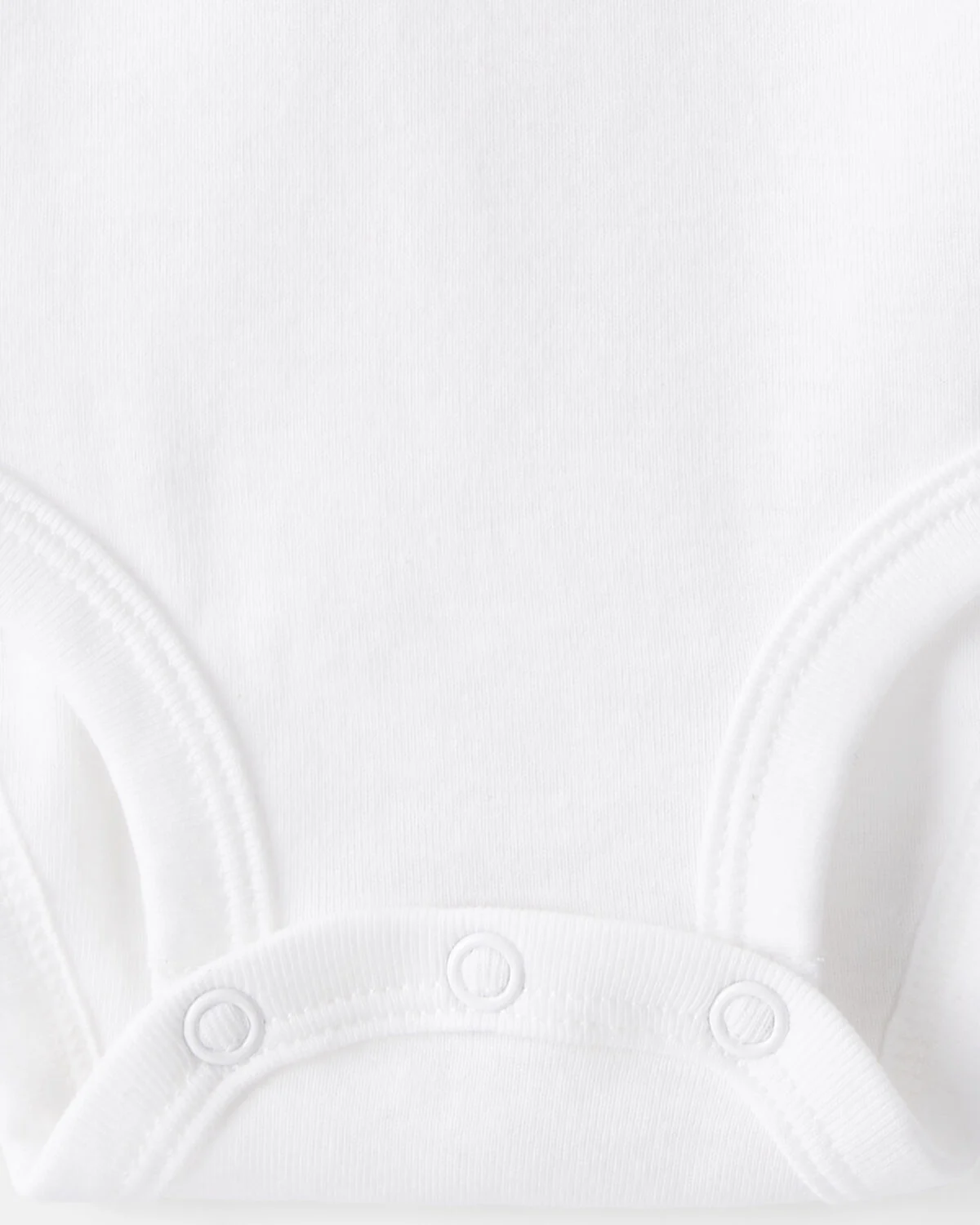 Baby 9-Pack Short Sleeve & Long Sleeve Cotton Bodysuits - White 4 Baby 9-Pack Short Sleeve & Long Sleeve Cotton Bodysuits - White