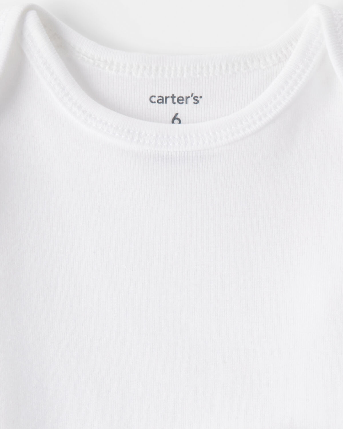 Baby 10-Pack Short Sleeve Cotton Bodysuits - White 2 Baby 10-Pack Short Sleeve Cotton Bodysuits - White