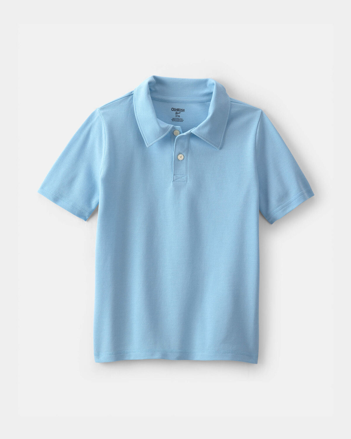 Boys 2-Pack Uniform Piqué Polo Shirts - Light Blue 2 Boys 2-Pack Uniform Piqué Polo Shirts - Light Blue