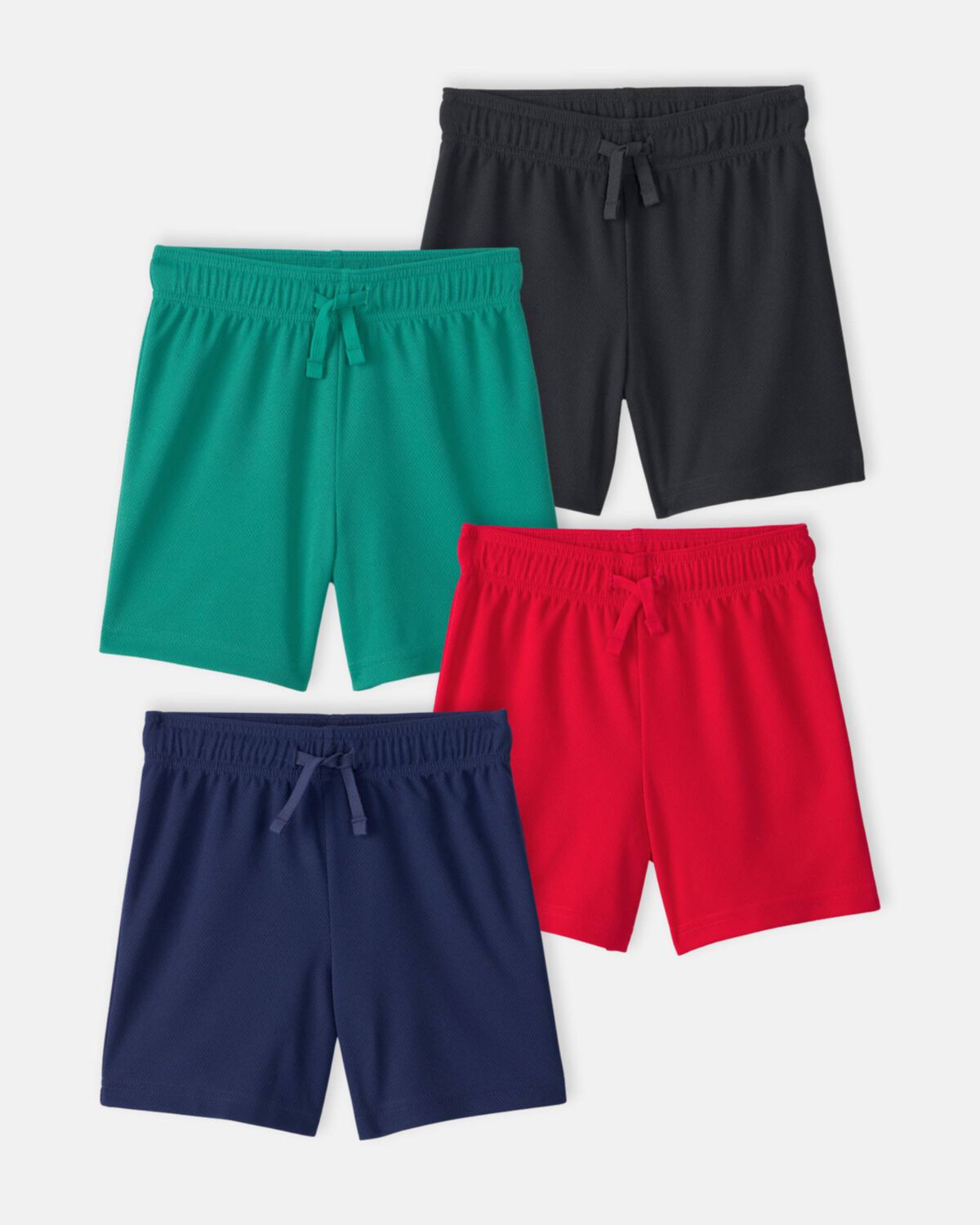 Toddler Boy 4-Pack Mesh Active Shorts