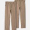 Boys 2-Pack Uniform Active Pants - Khaki