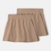 Girls 2-Pack Uniform Active Skort - Khaki 8 Girls 2-Pack Uniform Active Skort - Khaki