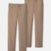Girls 2-Pack Uniform Ponte Skinny Pants - Khaki 9 Girls 2-Pack Uniform Ponte Skinny Pants - Khaki