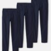 Girls 3-Pack Uniform Skinny Pants - Navy 9 Girls 3-Pack Uniform Skinny Pants - Navy