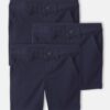 Toddler Girl 3-Pack Uniform Ponte Knit Shorts - Navy 27 Toddler Girl 3-Pack Uniform Ponte Knit Shorts - Navy