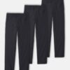 Boys 3-Pack Uniform Active Pants - Black