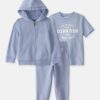 Toddler Boy 3-Piece OshKosh Logo Layering Set - Blue