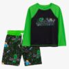 Kid 2-Piece Minecraft™ Rashguard & Swim Trunk Set 15 Kid 2-Piece Minecraft™ Rashguard & Swim Trunk Set