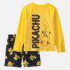 Boys 2-Piece Pokémon™ Pikachu Rashguard & Swim Trunk Set - Yellow/Black