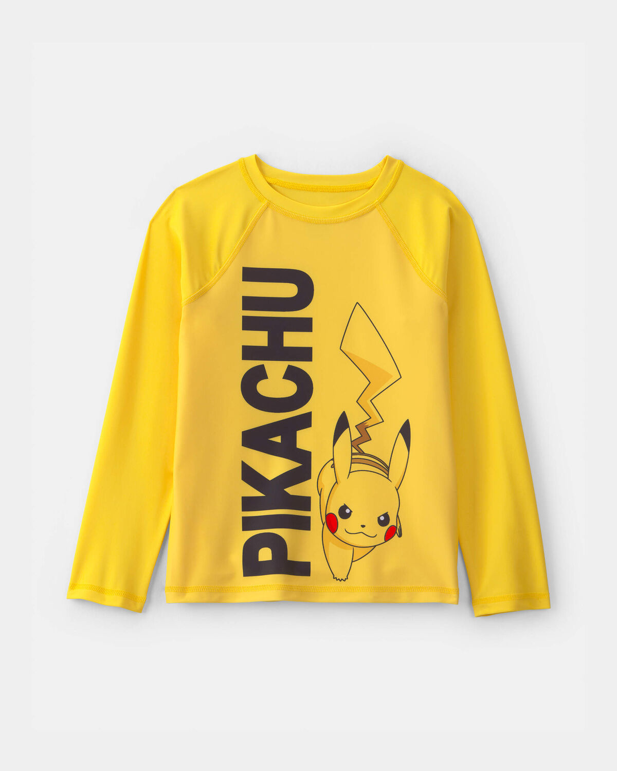 Boys 2-Piece Pokémon™ Pikachu Rashguard & Swim Trunk Set - Yellow/Black 2 Boys 2-Piece Pokémon™ Pikachu Rashguard & Swim Trunk Set - Yellow/Black