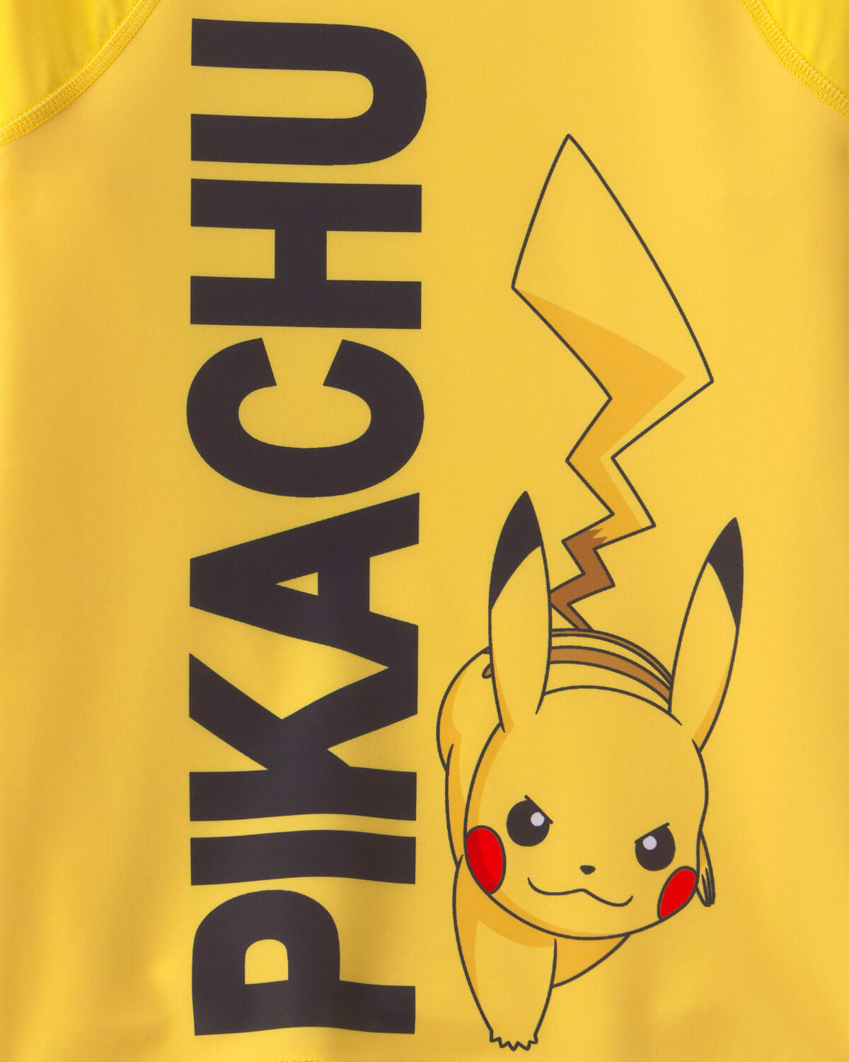 Boys 2-Piece Pokémon™ Pikachu Rashguard & Swim Trunk Set - Yellow/Black 4 Boys 2-Piece Pokémon™ Pikachu Rashguard & Swim Trunk Set - Yellow/Black